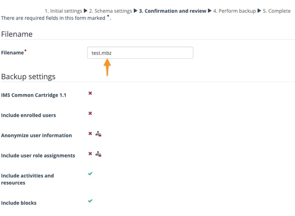 backup and restore a course_screenshot 1